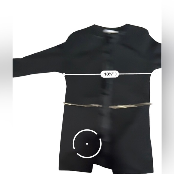 Oversized blazer never worn black zipper detailing - Picture 6 of 6